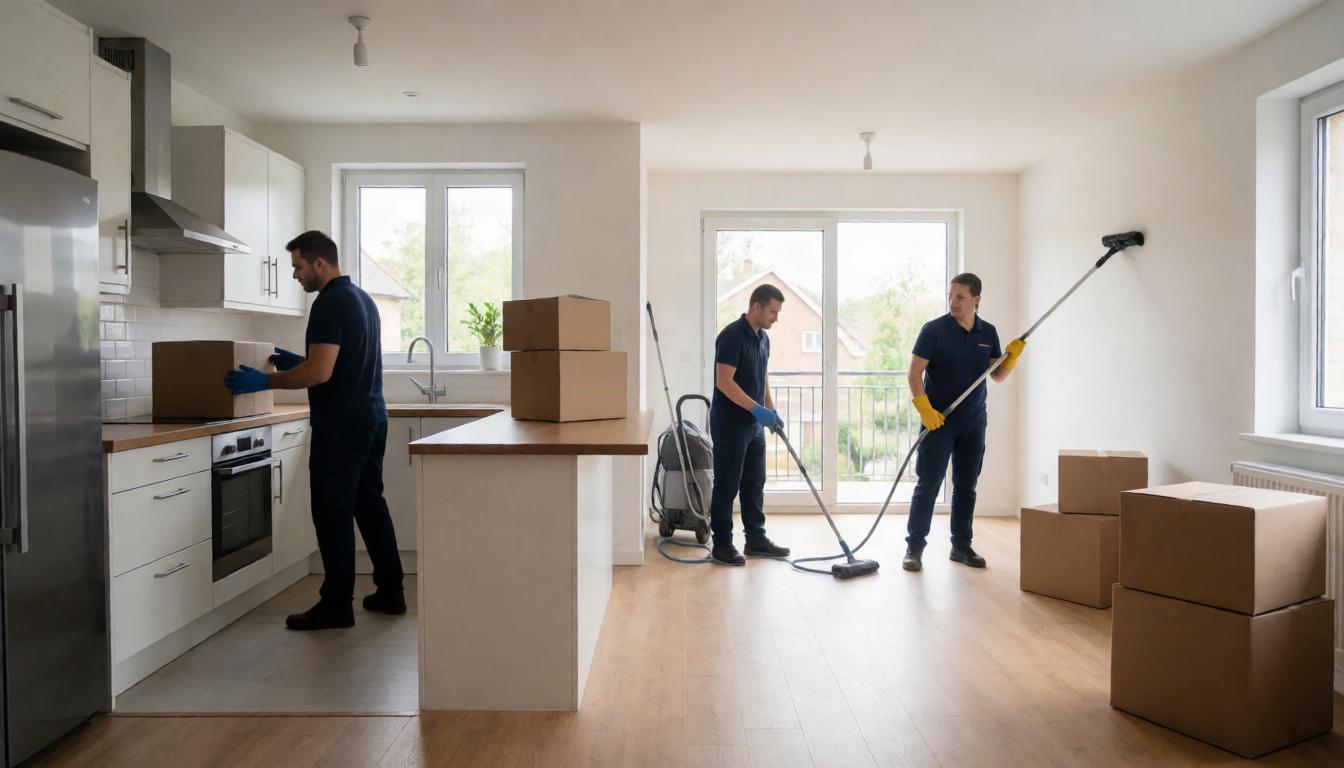 Clean spaces for your next move