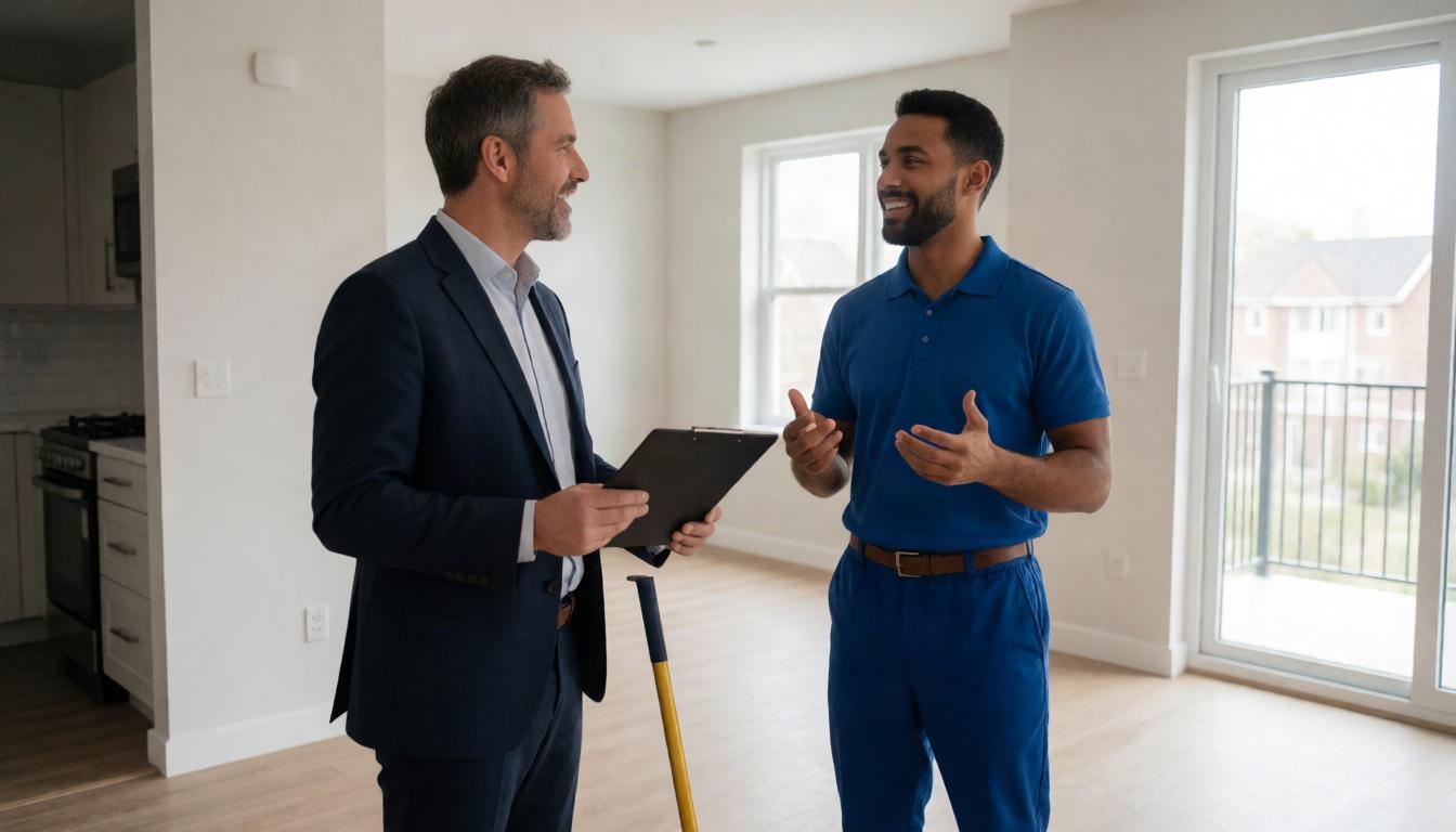 Preparing a property